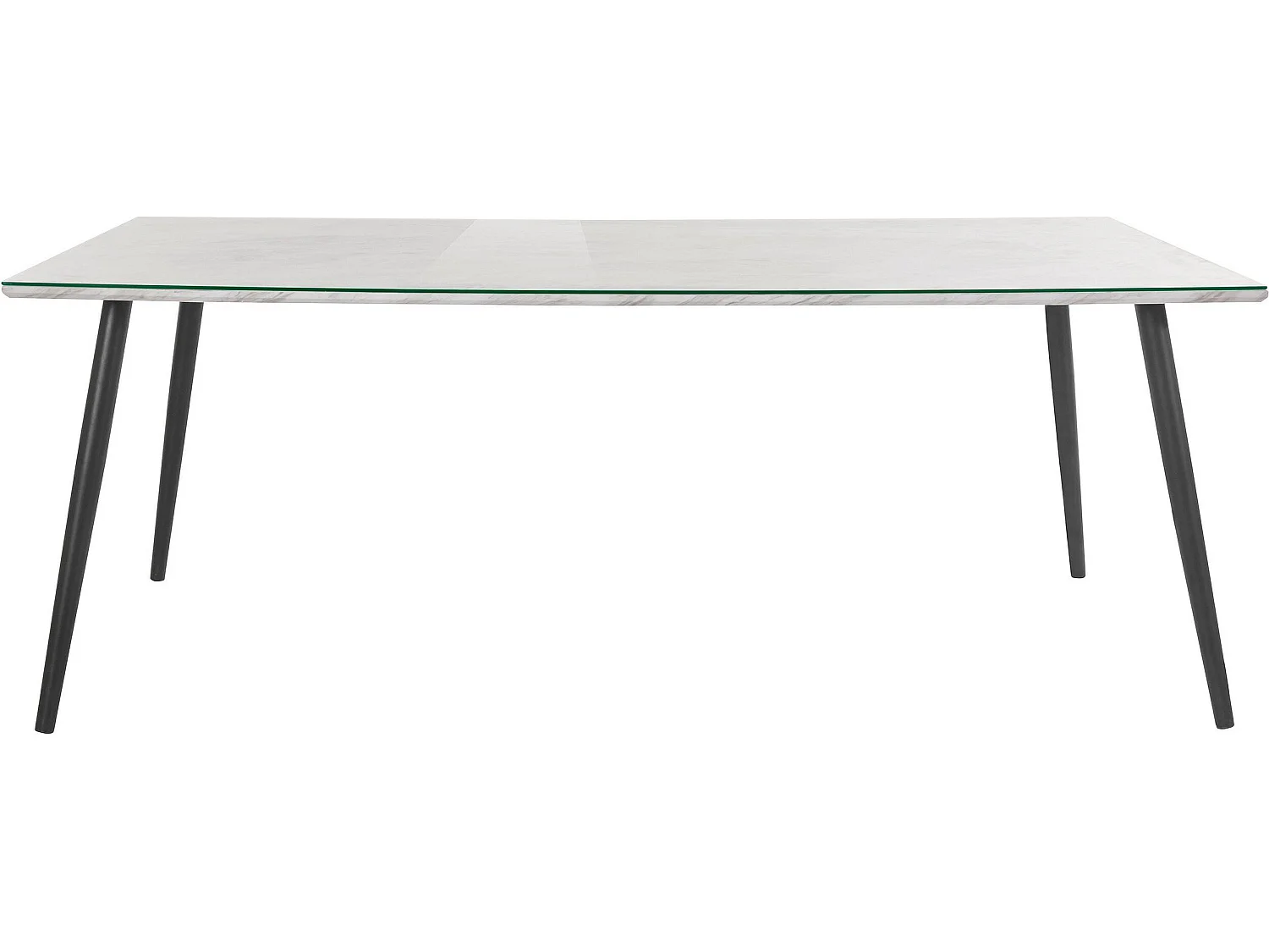 Mimmi | Mesa de Jantar 200x100 cm em Branco
