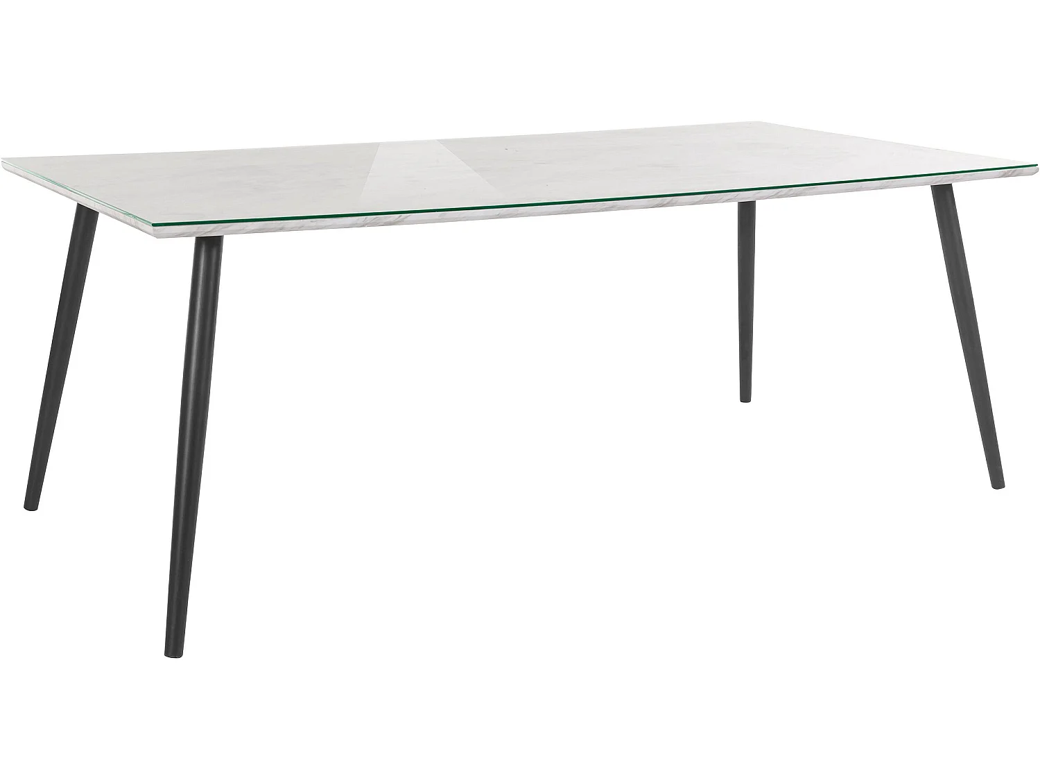 Mimmi | Mesa de Jantar 200x100 cm em Branco