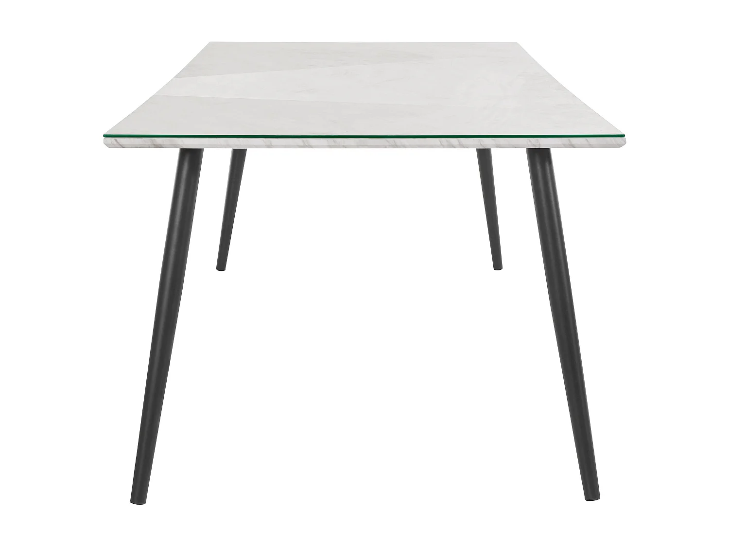 Mimmi | Table de salle à manger 200x100 cm en blanc