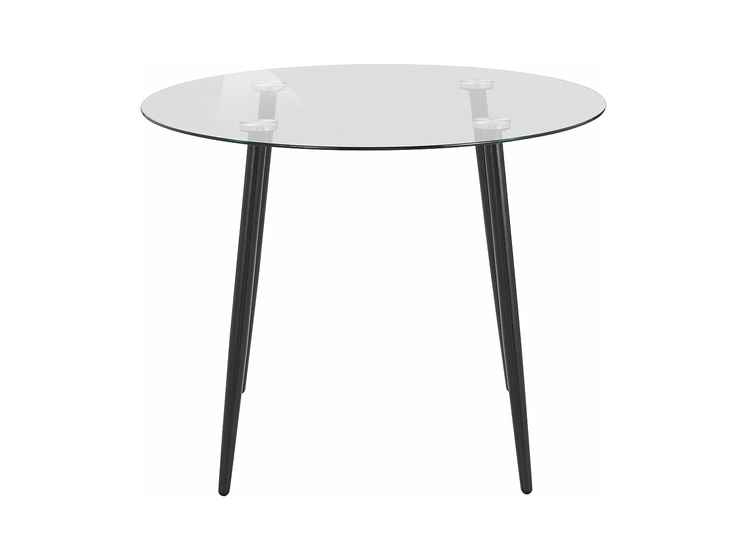 Mesa Danny 100 cm Tapa negra