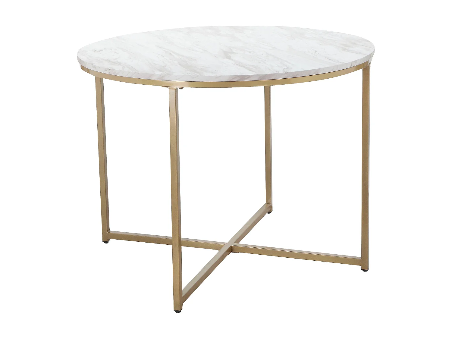 Maro|Table à manger en effet marbre 4 personnes D90