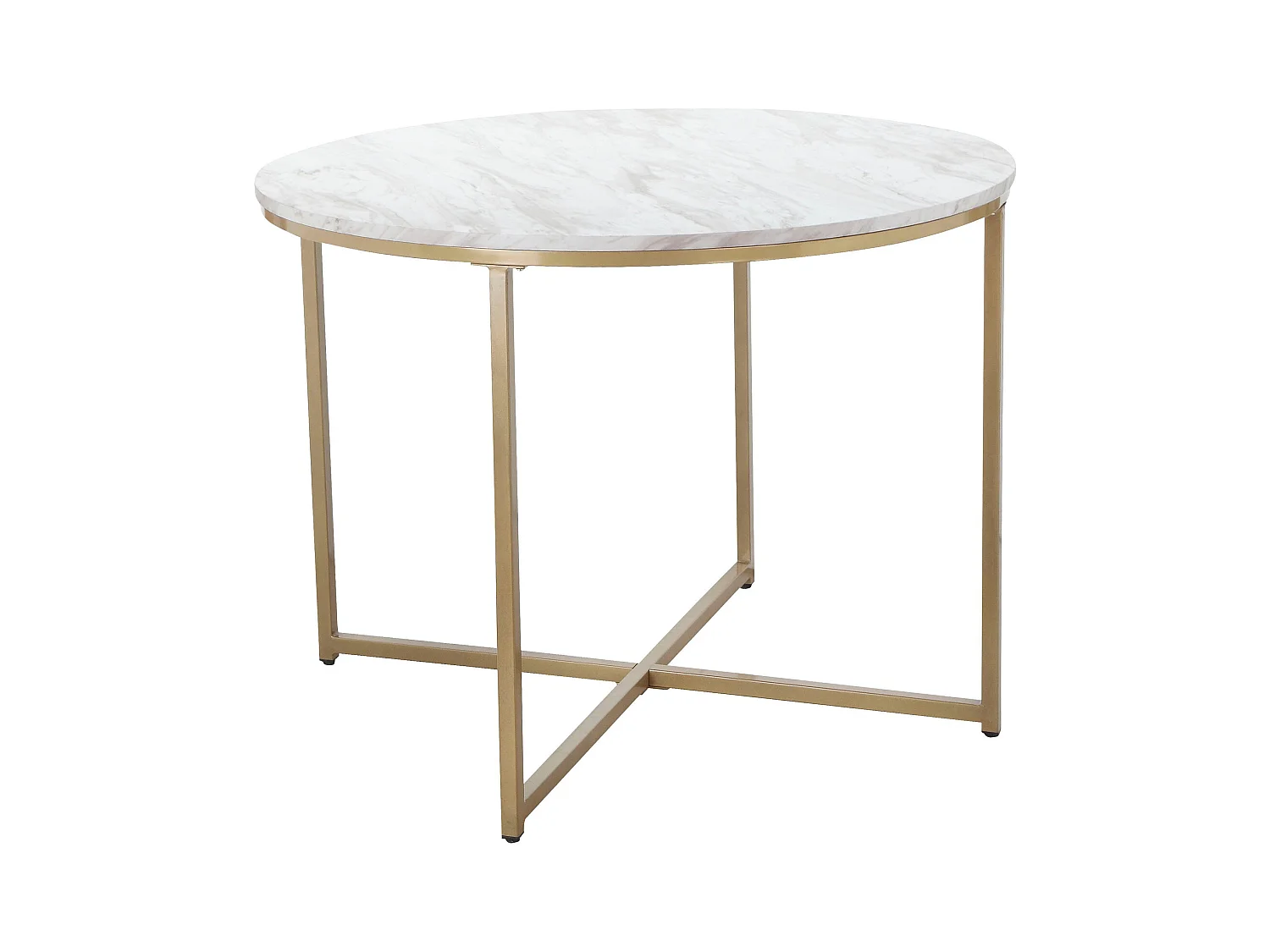 Maro|Table à manger en effet marbre 4 personnes D90