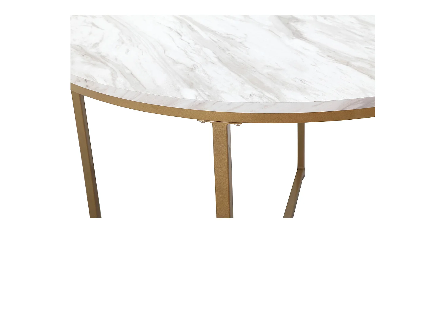 Maro|Table à manger en effet marbre 4 personnes D90