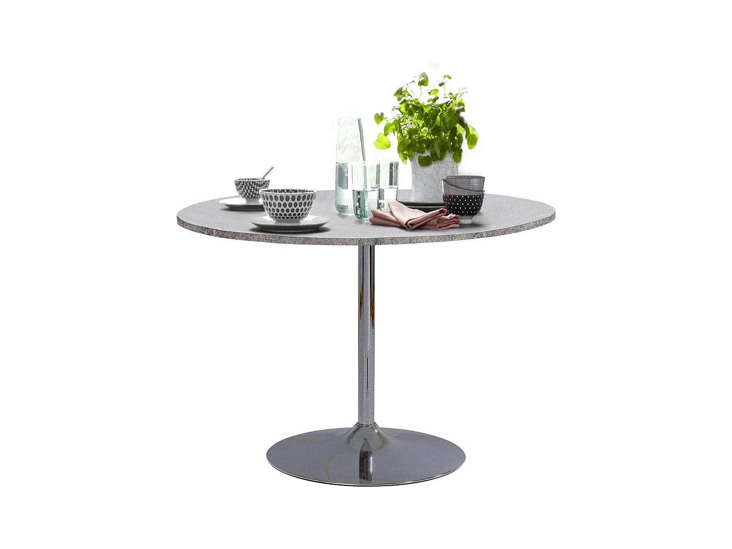 Mesa Trompeta 110 cm Beton