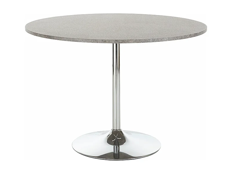 Trumpet|Table à manger en effet béton 4 personnes D110