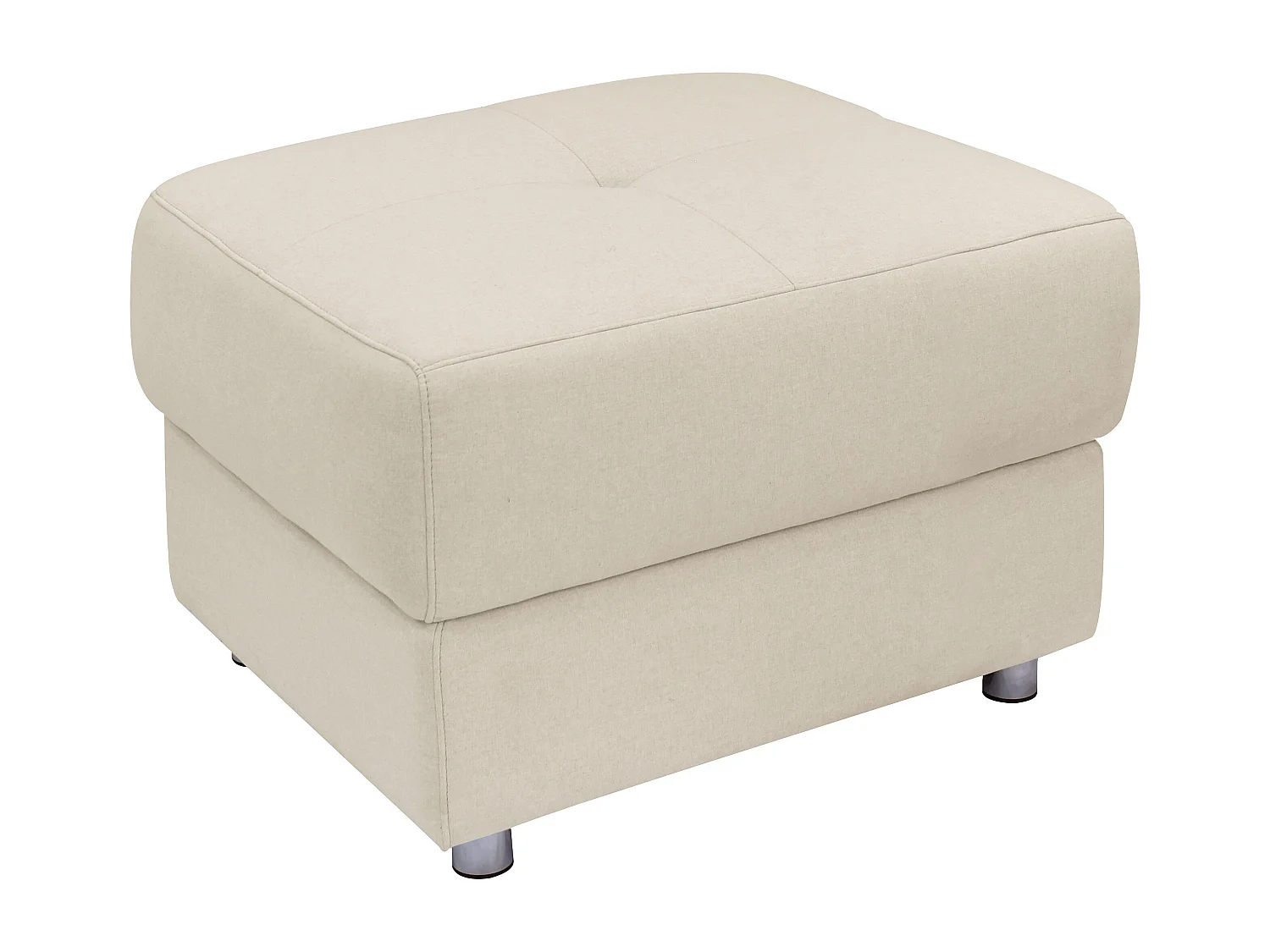 Pareli | Ottoman Pouf moderne et élégant pour un intérieur contemporain lumineux