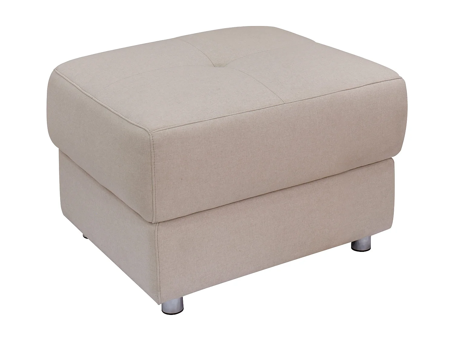 Pareli | Ottoman Pouf moderne et élégant pour un intérieur contemporain lumineux