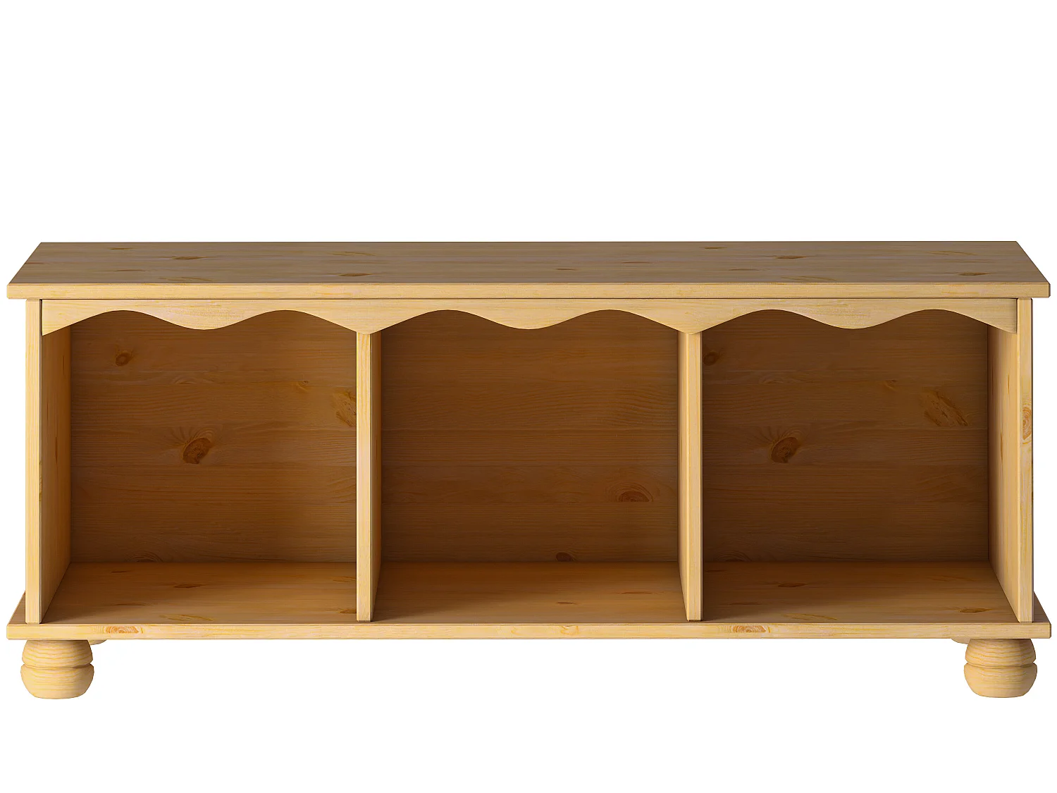 Banco en Pino Marrón