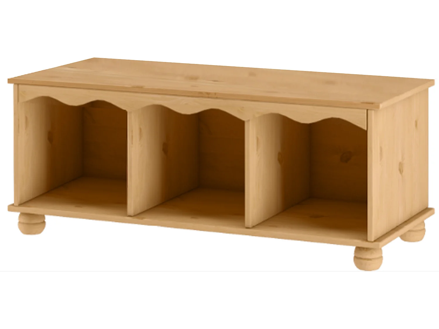 Banco en Pino Marrón