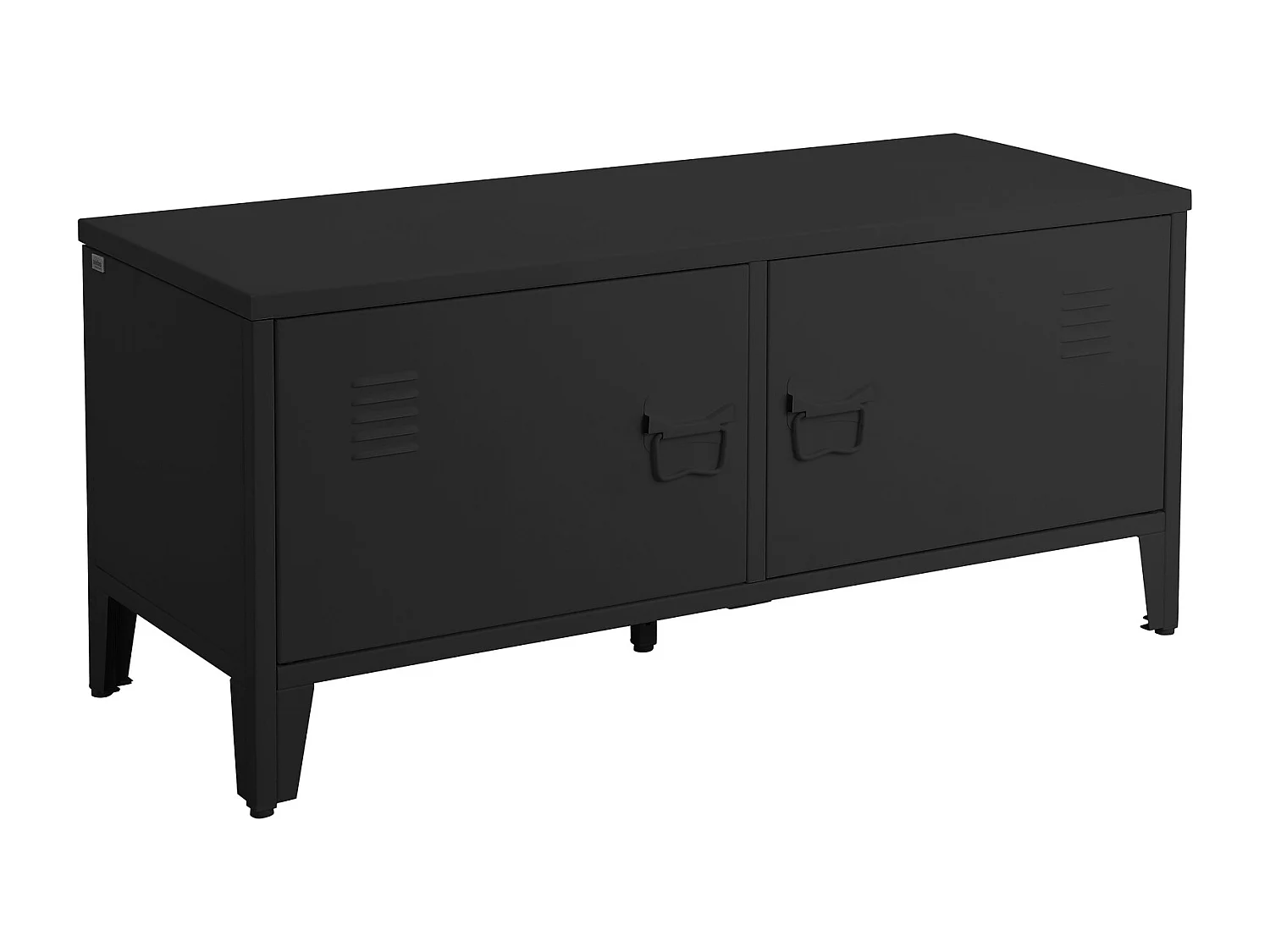 Salino Bank 2 Deurs Zwart