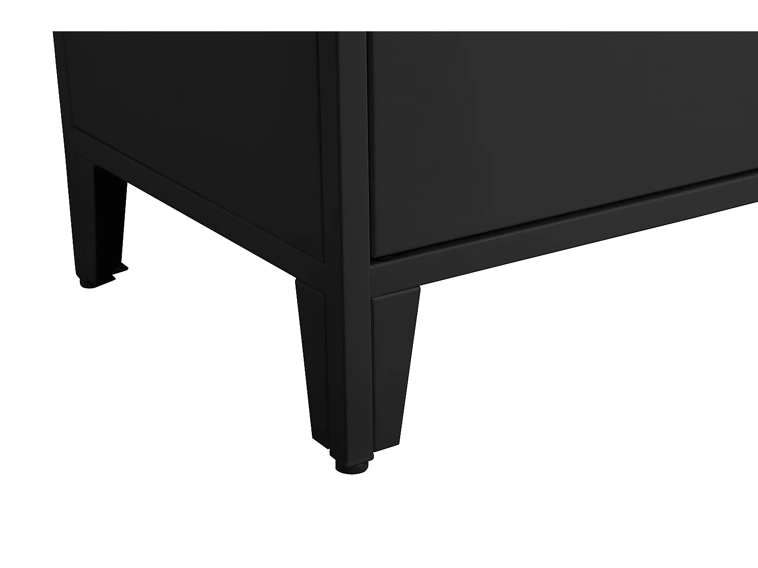 Salino Bank 2 Deurs Zwart