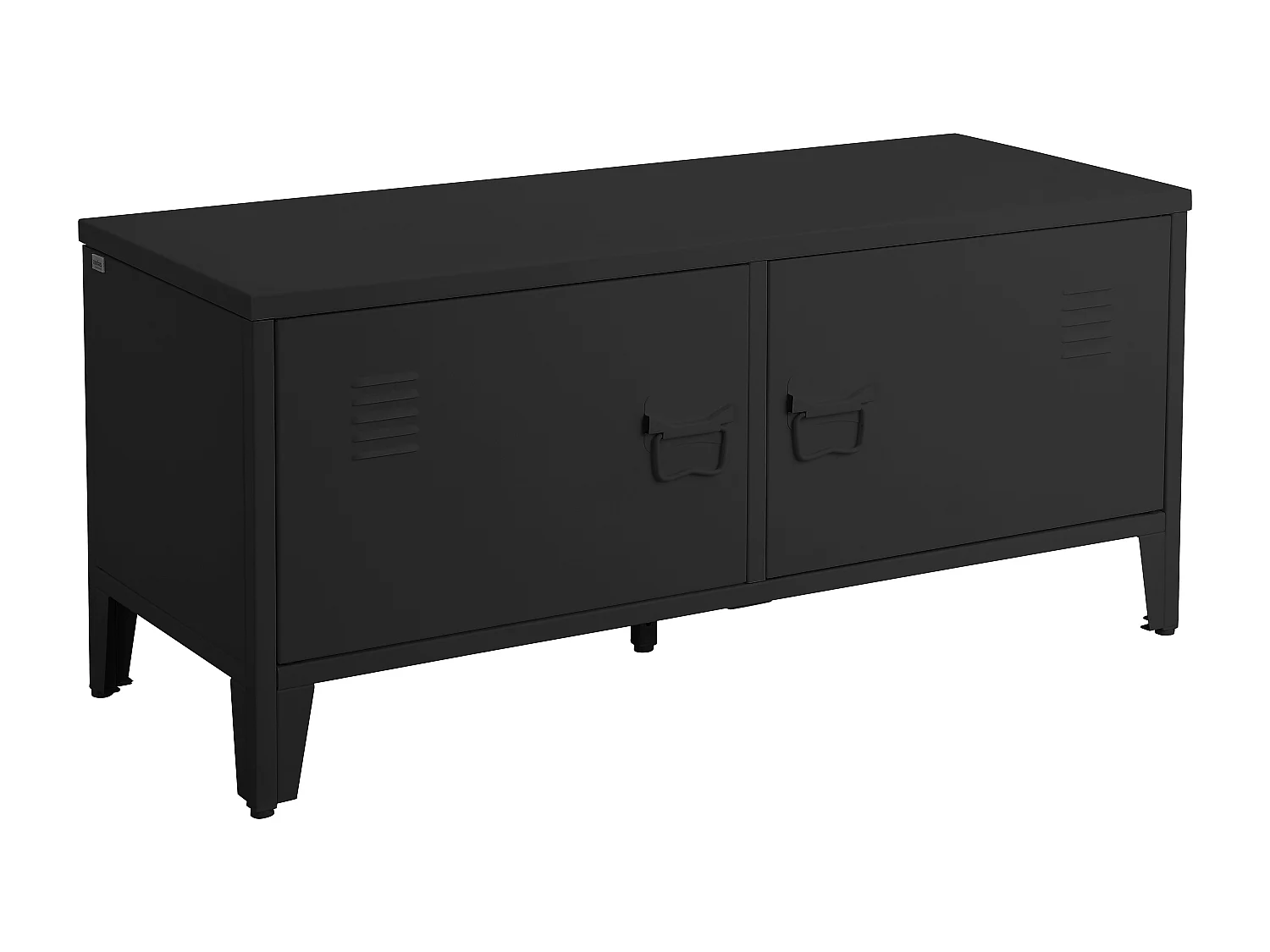 Salino Bank 2 Deurs Zwart