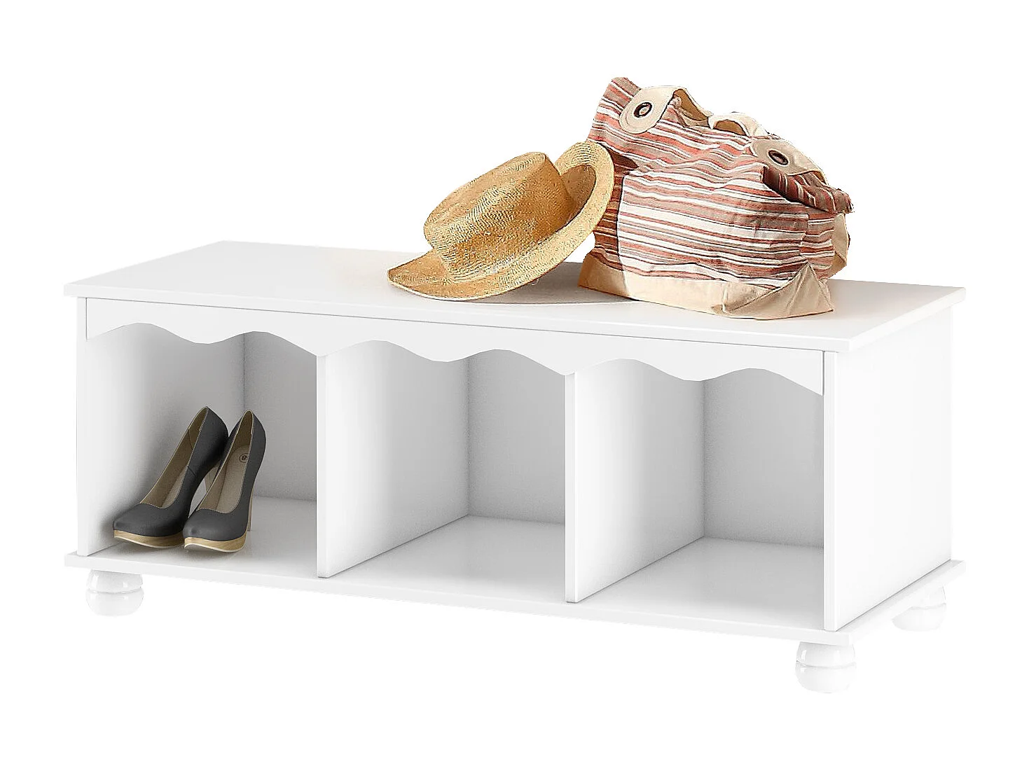 Neo|Banc en pin blanc