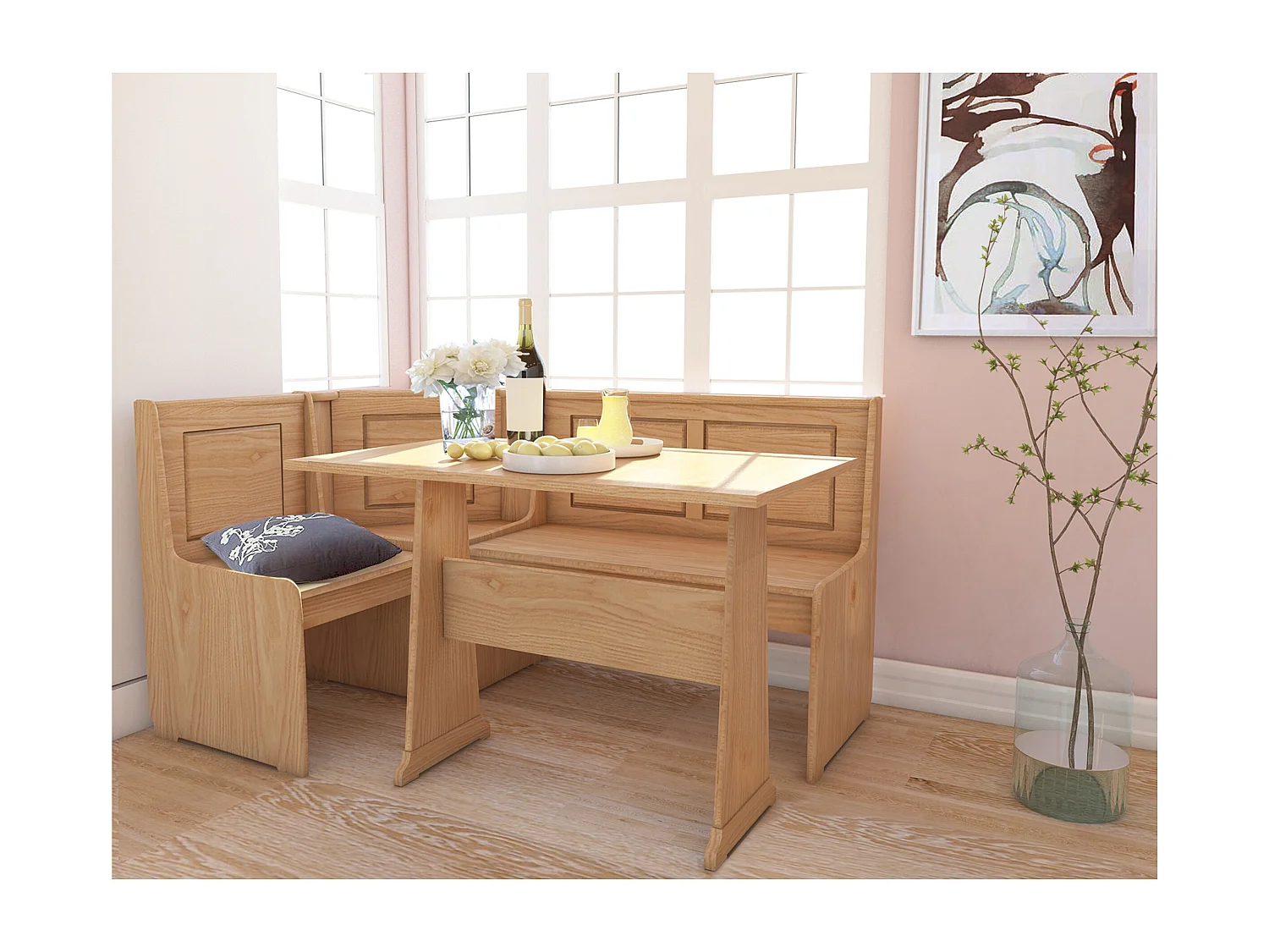 Sascha Corner Bench Set