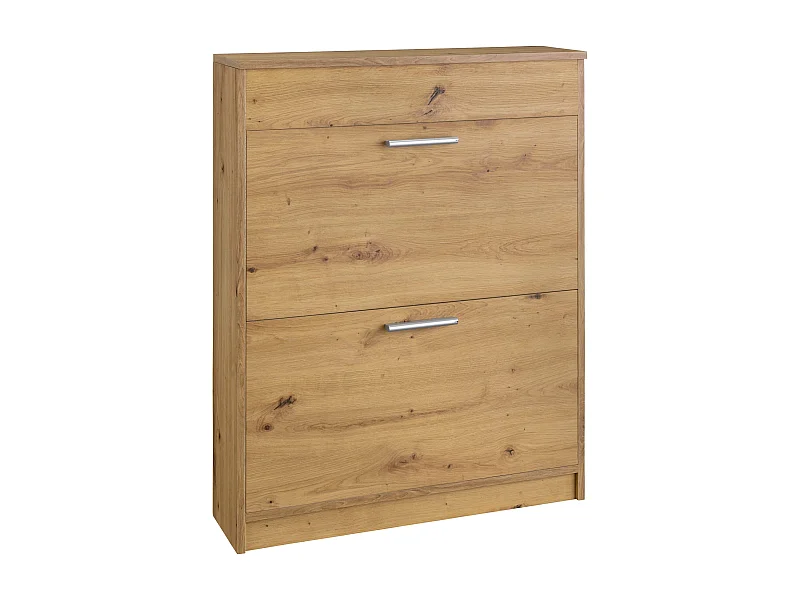 Bill | Sapateira com 2 abas e 1 aba superior Carvalho