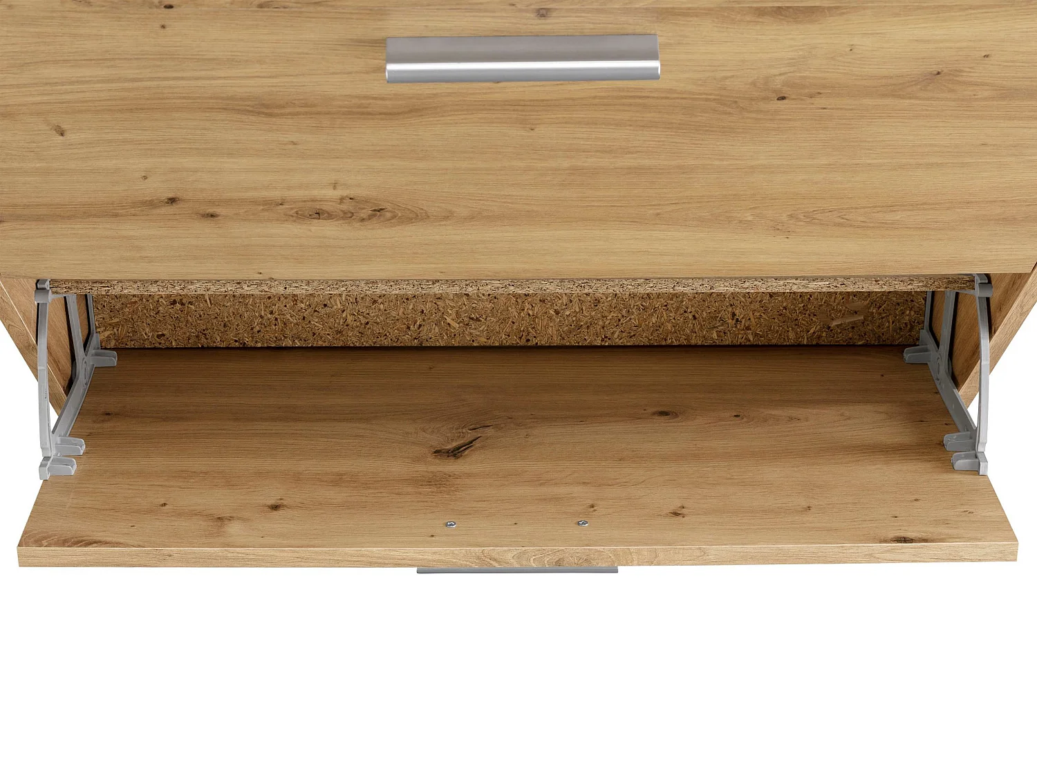 Bill|Coffre à chaussures avec 2 portes battantes en effet chêne