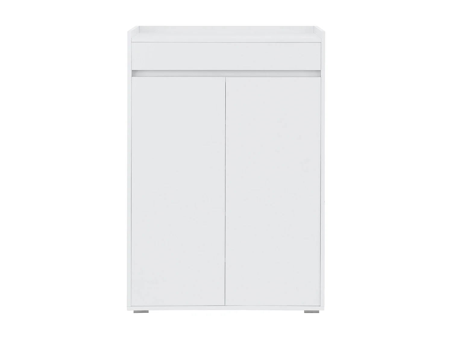 Poltrona Wales 1pz Bianco/Cromo