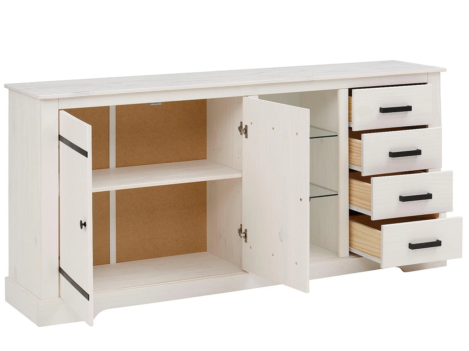 Loki|Bahut en pin blanc