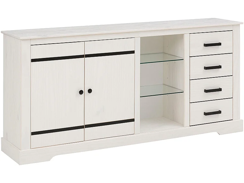 Loki|Bahut en pin blanc