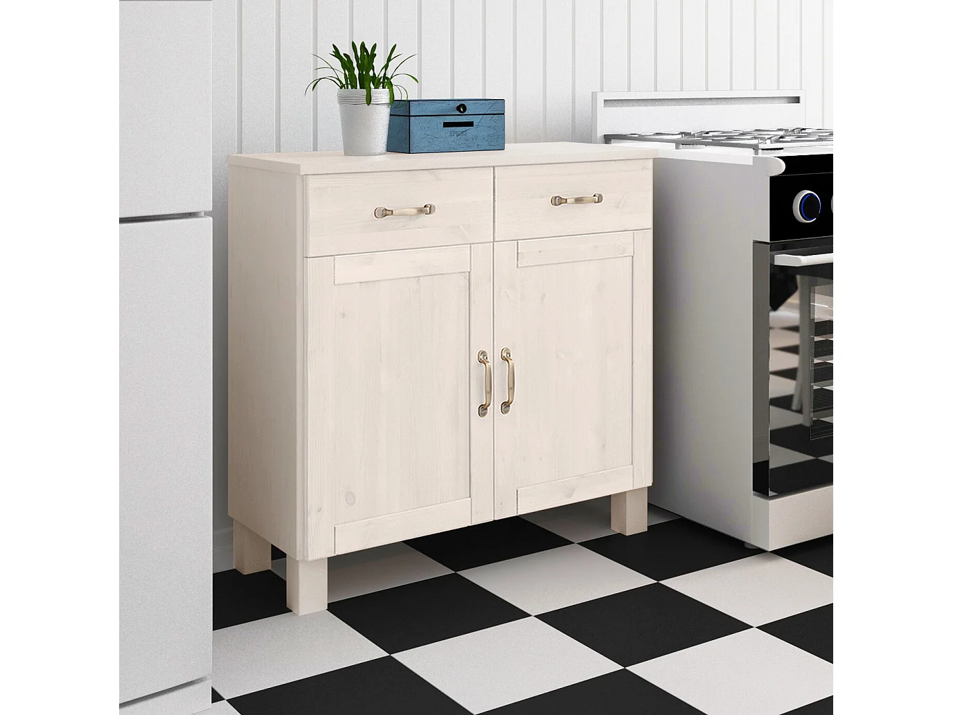 Set camera da letto Cassie Rovere Nero