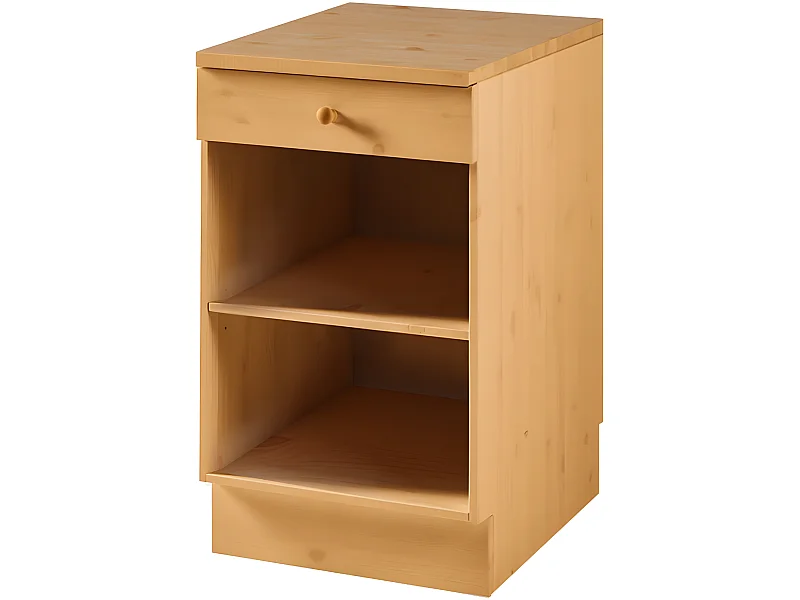 Anita | Armoire en pin Marron