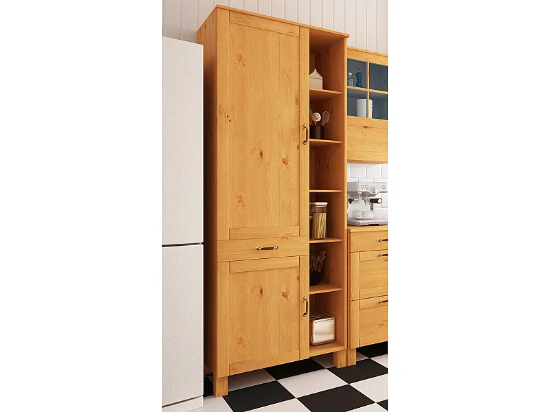 Aparador Marion 3 Portas 2 Gavetas Cinzento