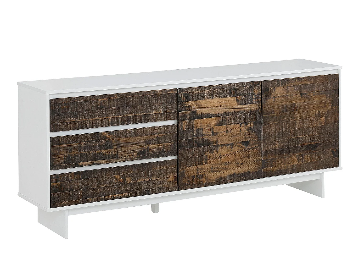 Morgan | Buffet en effet bois blanc
