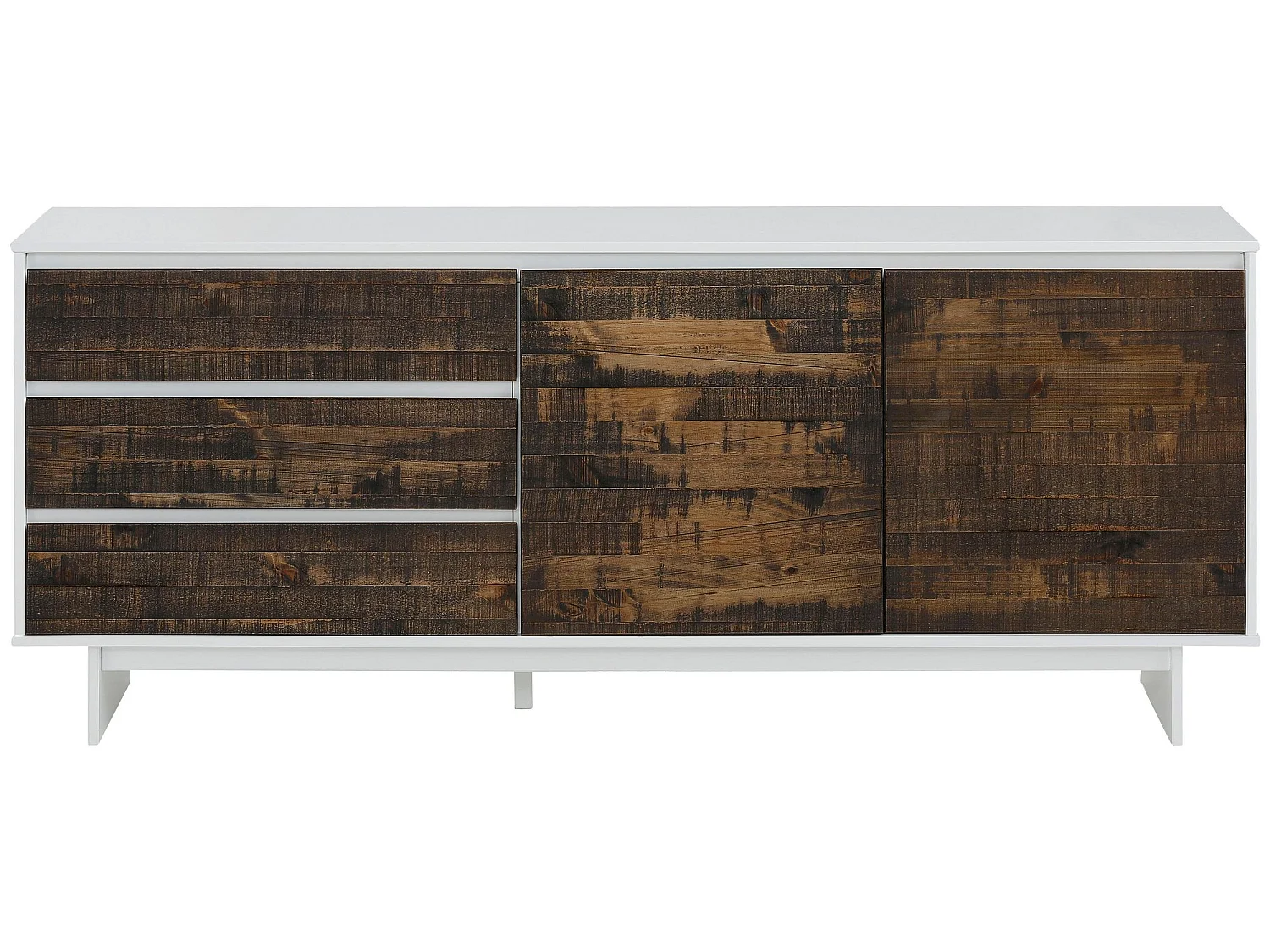 Anrichte aus weißem MDF