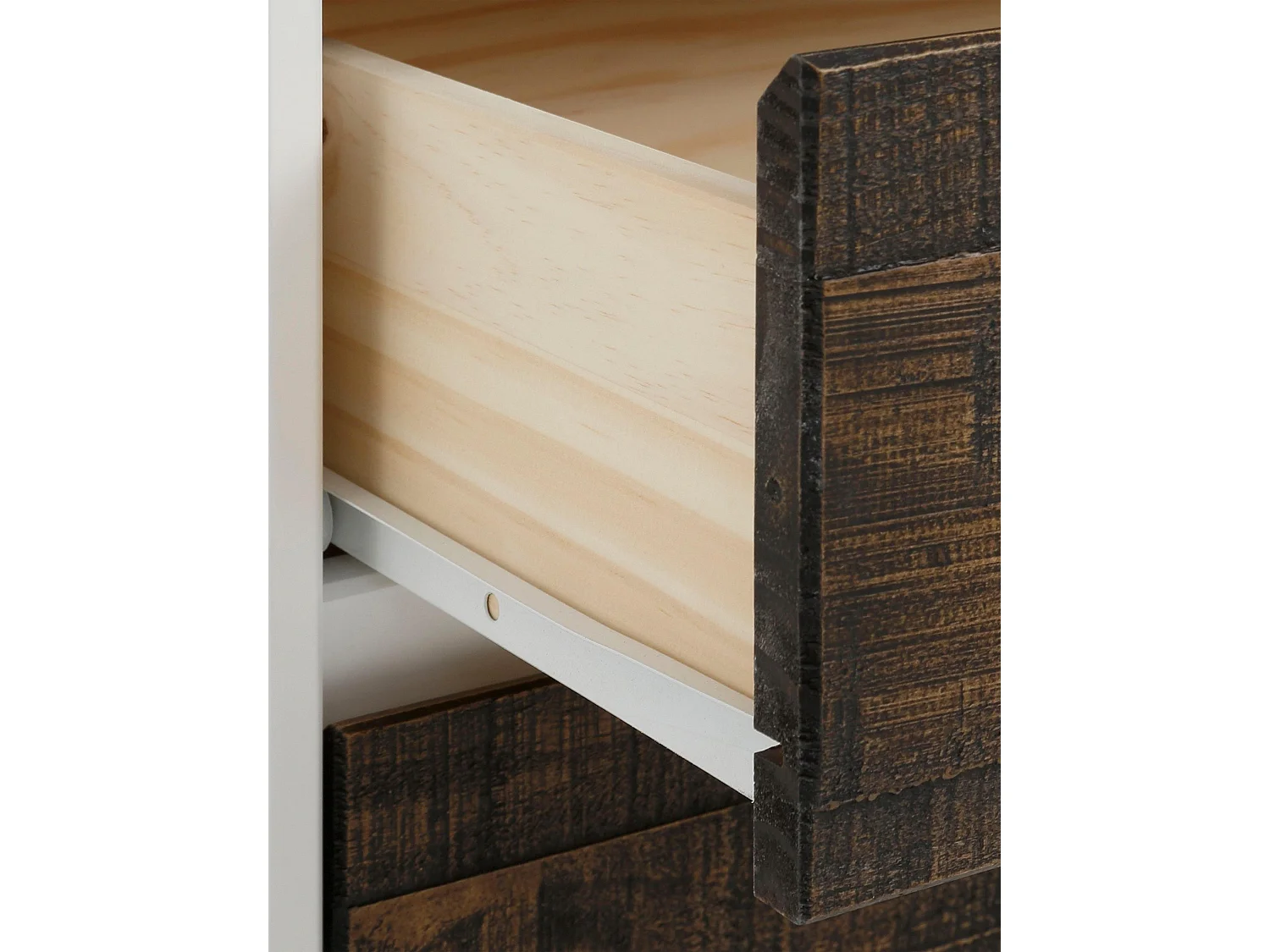 Anrichte aus weißem MDF