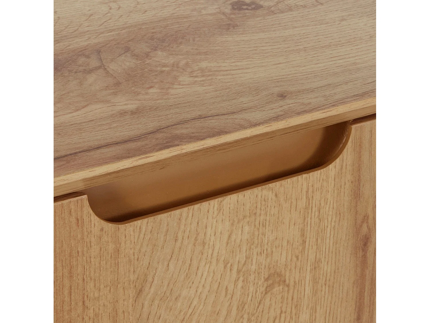 Ezra|Buffet à 2 portes effet chêne