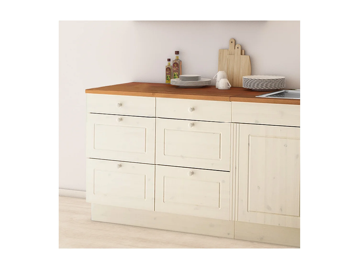 Kabinett in Weißkiefer