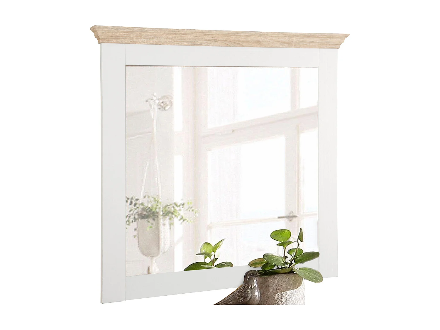 Binz|Miroir avec un cadre en bois