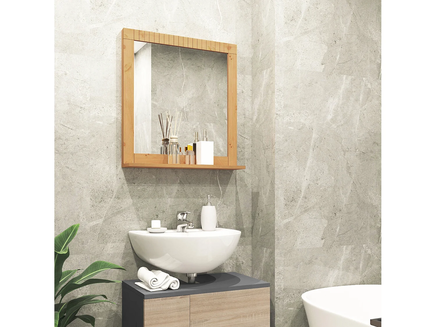 CORNELIA | Miroir de bain