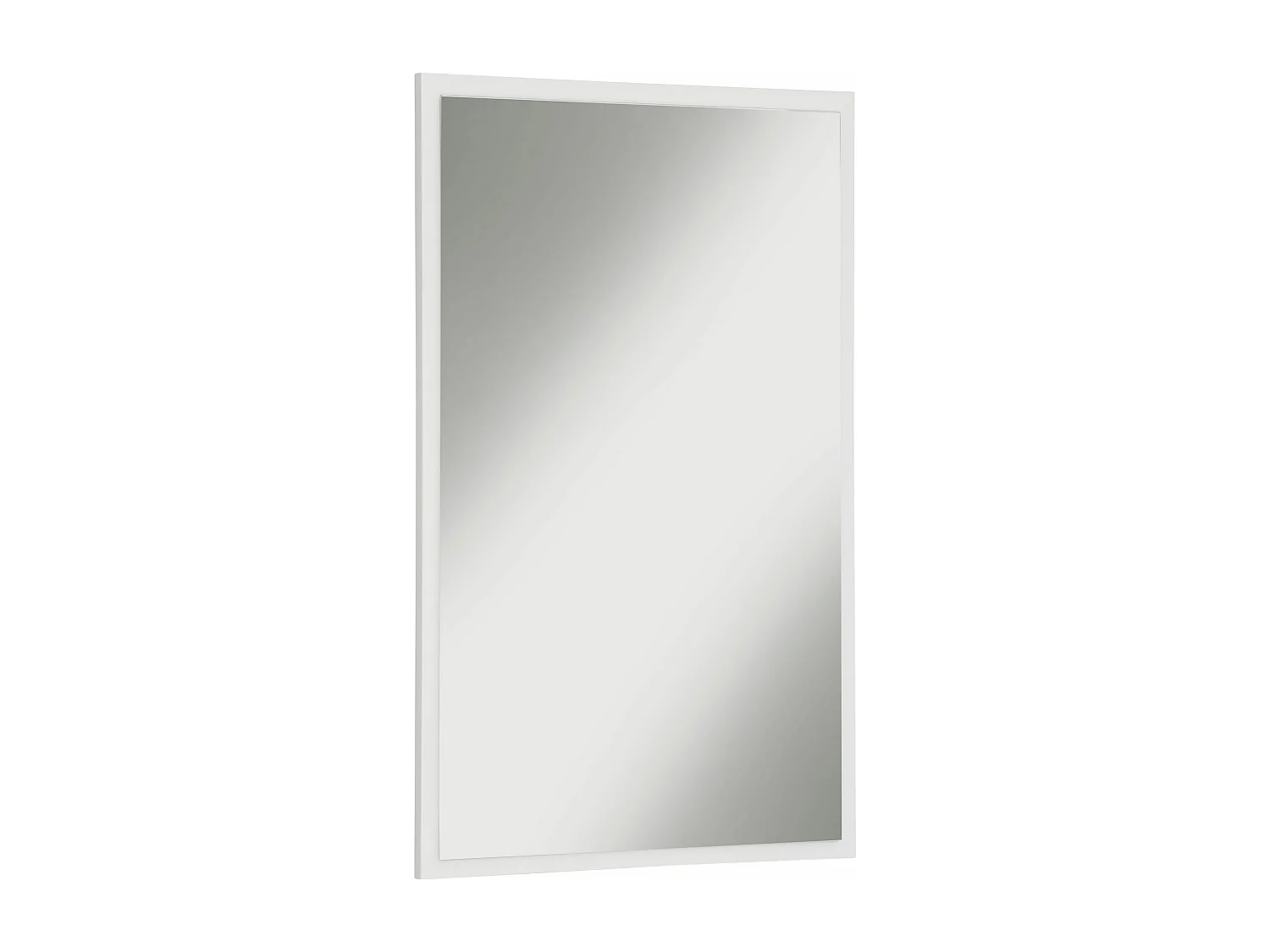 Astral|Miroir avec cadre en effet bois blanc