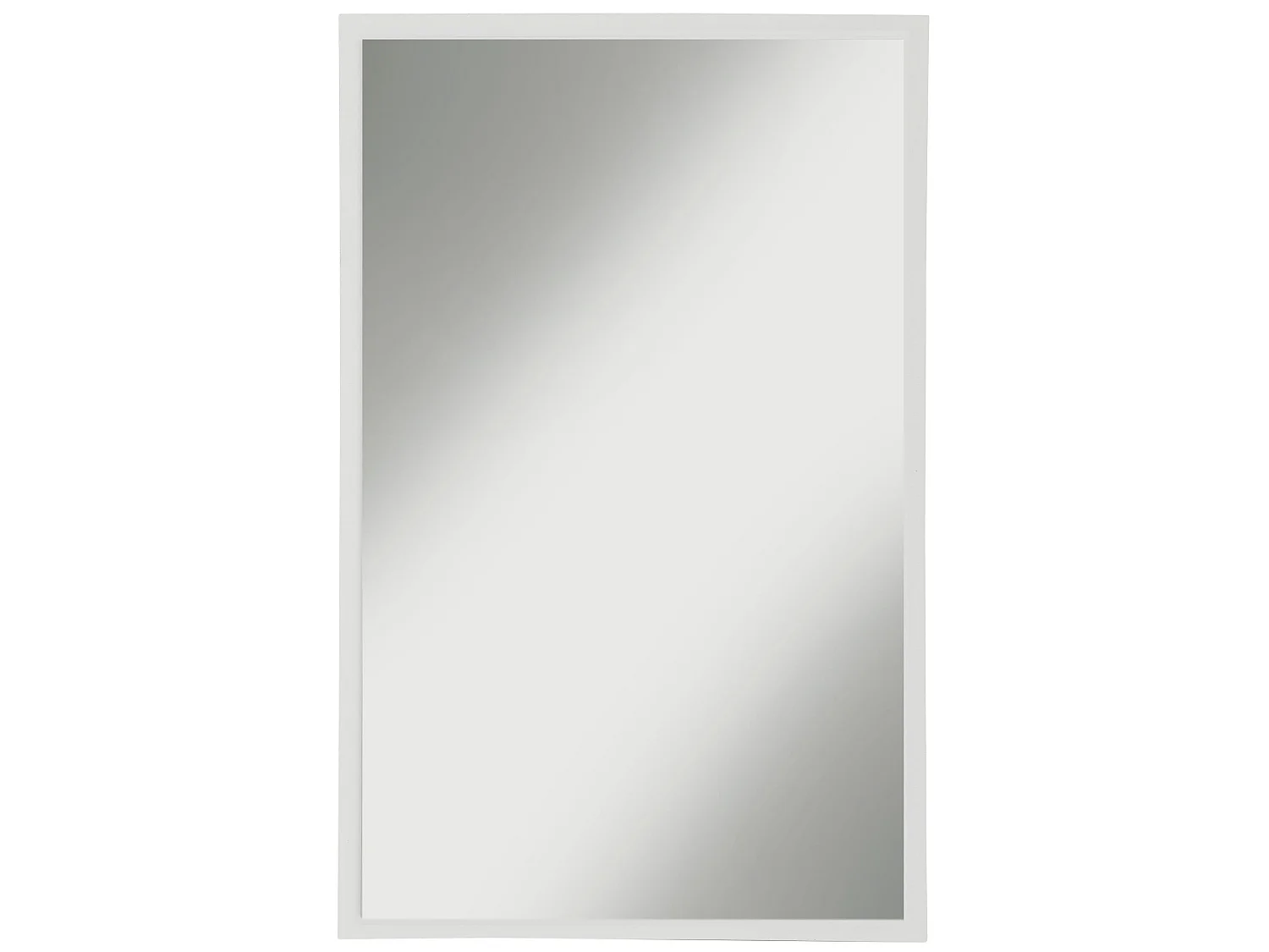 Astral|Miroir avec cadre en effet bois blanc