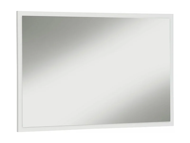 Astral|Miroir avec cadre en effet bois blanc