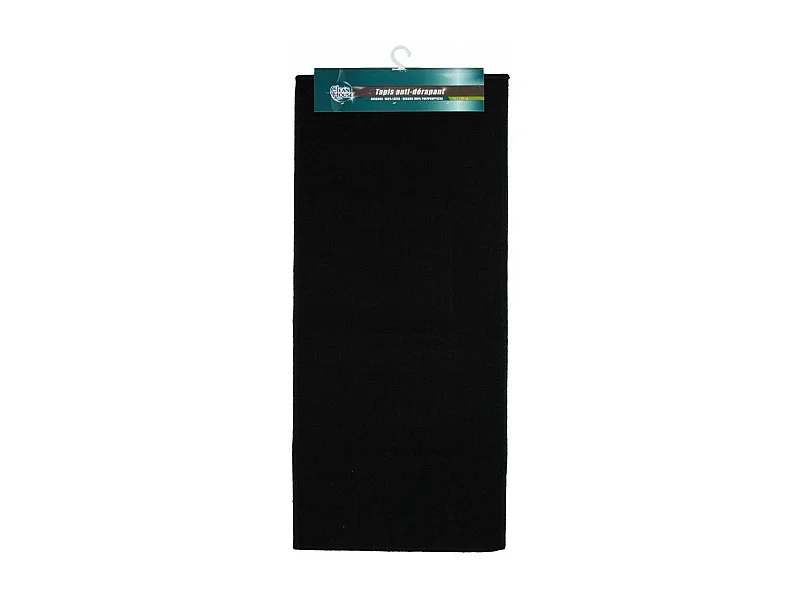 Tapis Uni Anti-dérapant "Protect" 50x120cm Noir