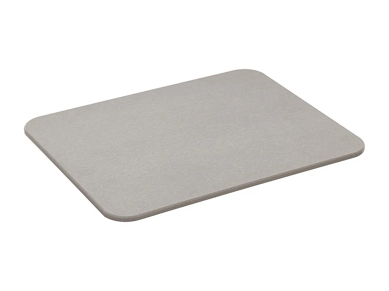Tapis de Salle de Bain "Diatomite" 35x45cm Gris