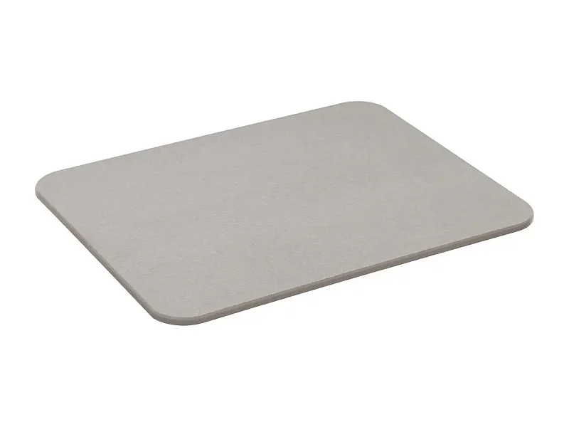 Tapis de Salle de Bain "Diatomite" 35x45cm Gris