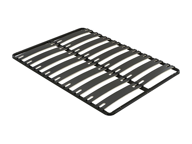 Sommier estrutura de ripas de 140x190cm, 2x9 ripas, sem pés preto ...