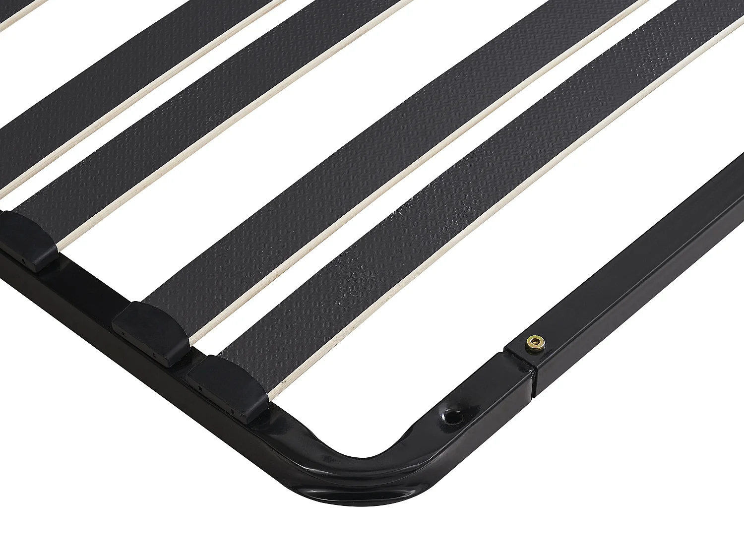 Rete a doghe  160x200 2x15 doghe 3 zone supporto lombare rinfor. Senza piedi Nero - CERRISI di YSMÉE