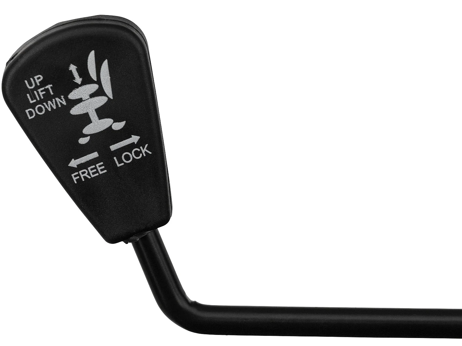 Crowe|Chaise de bureau PU Noir Gris