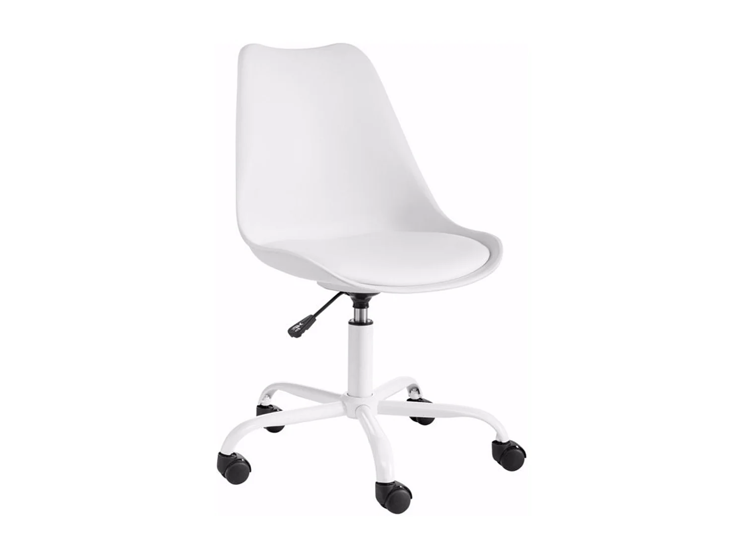 Donny|Chaise de bureau blanc