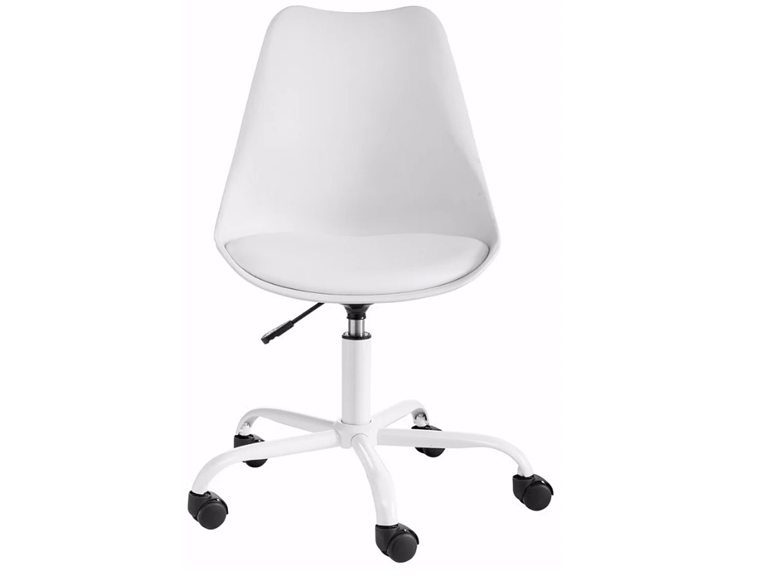 Donny|Chaise de bureau blanc