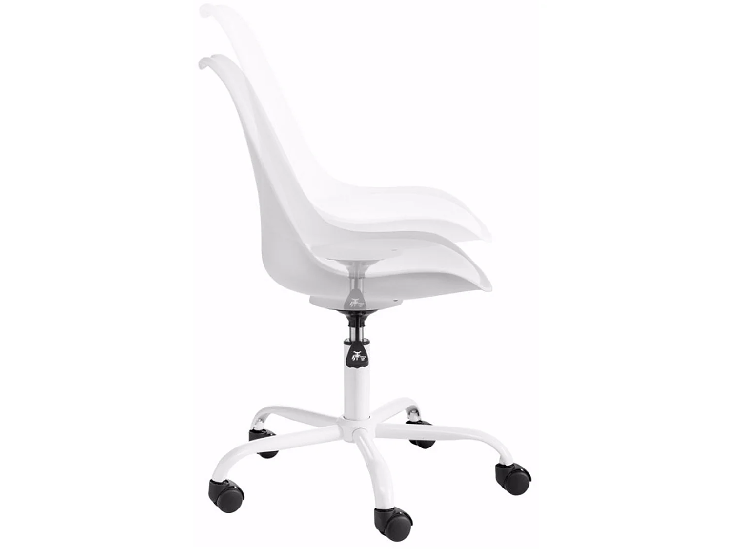 Donny|Chaise de bureau blanc