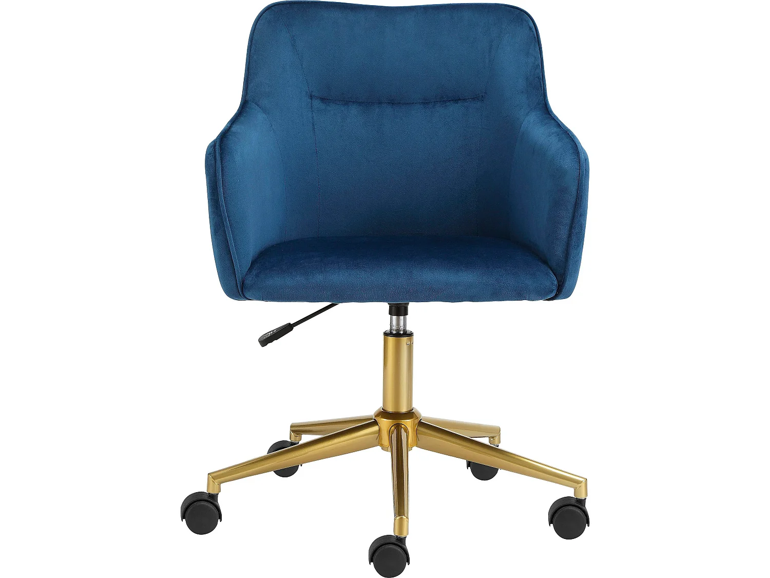 Silla de oficina Azul / Oro