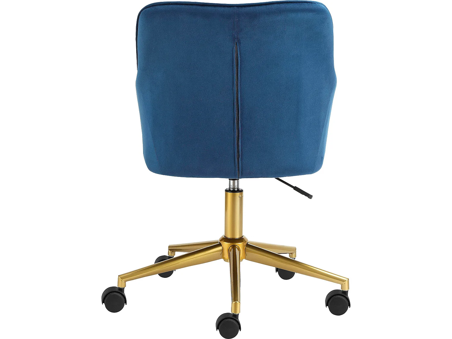 Silla de oficina Azul / Oro