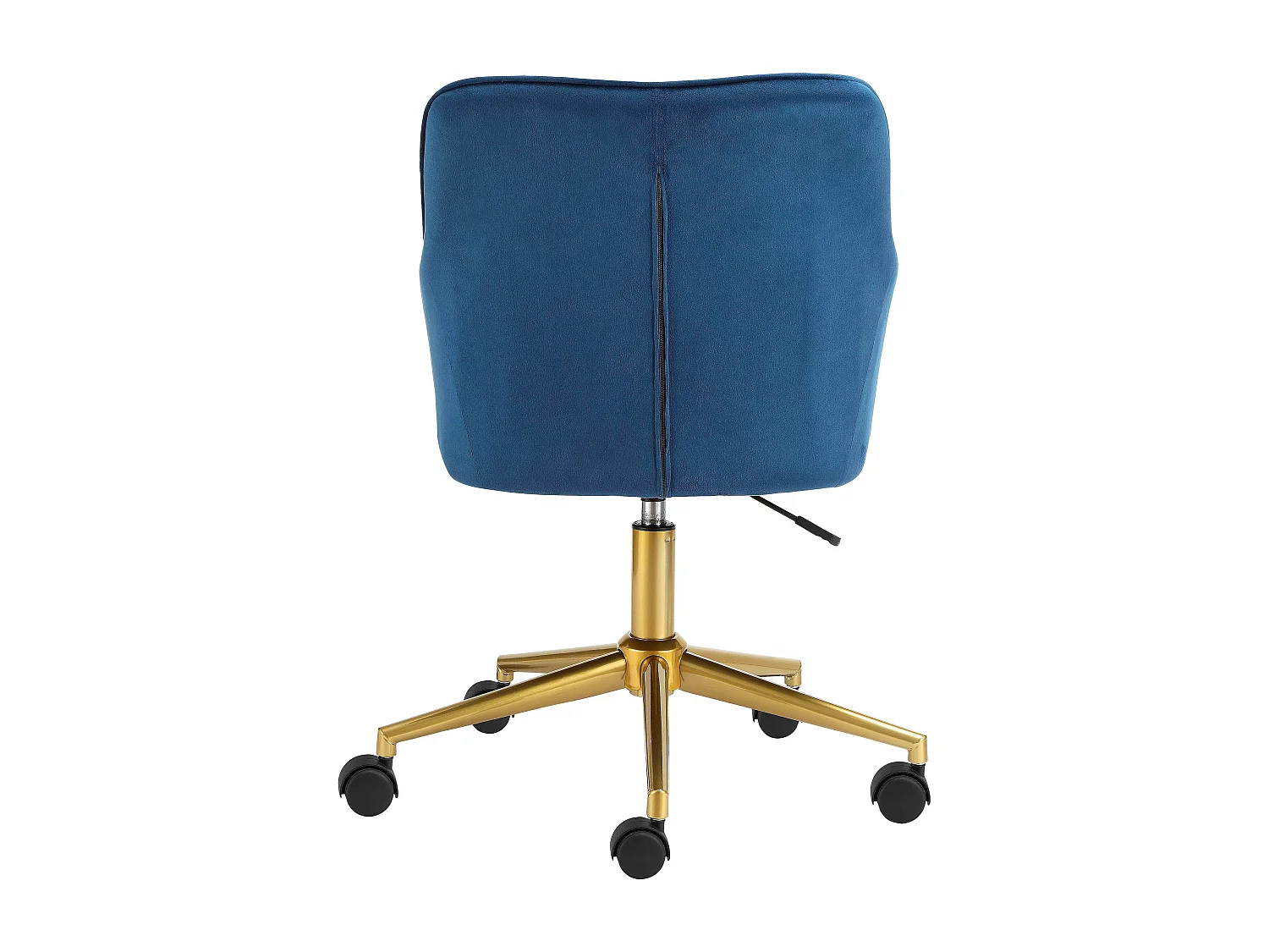 Bureaustoel Blauw Goud