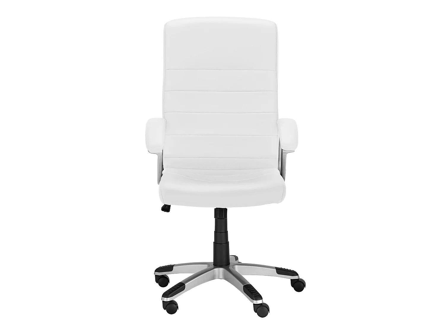 Willis|Chaise de bureau en PU blanc