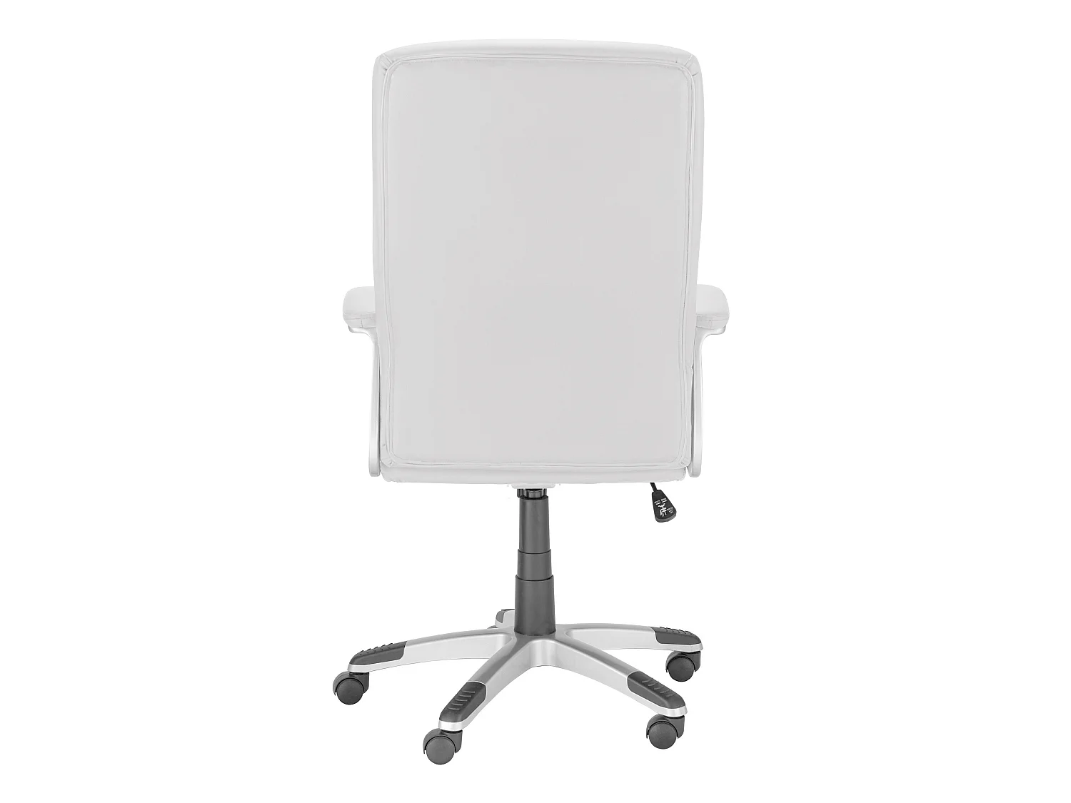 Willis|Chaise de bureau en PU blanc
